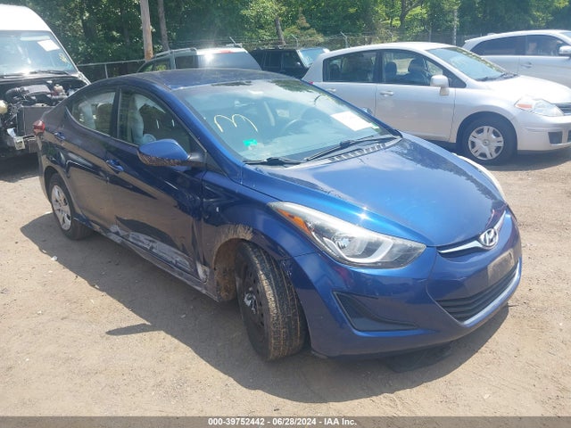 Hyundai ELANTRA SE 2016 5NPDH4AE9GH664421 Image 1