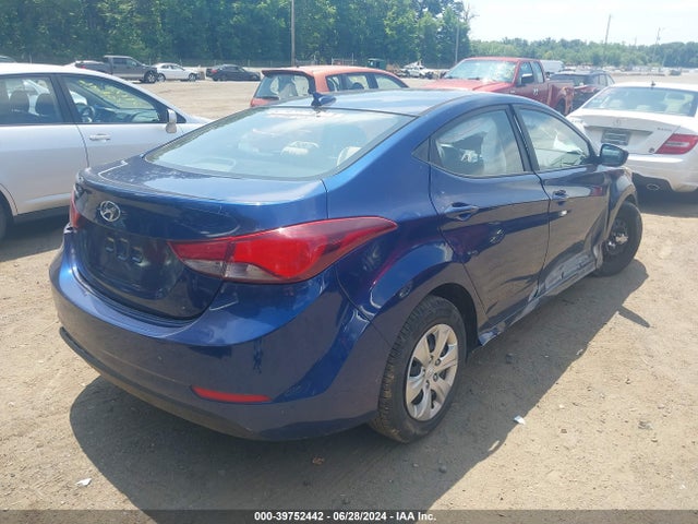 Hyundai ELANTRA SE 2016 5NPDH4AE9GH664421 Image 4