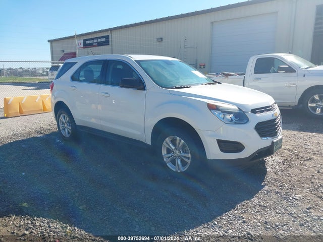 Продаж на аукціоні авто 2016 Chevrolet Equinox Ls, vin: 1GNALBEK9GZ103609, номер лоту: 39752694