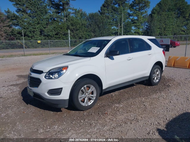 Продаж на аукціоні авто 2016 Chevrolet Equinox Ls, vin: 1GNALBEK9GZ103609, номер лоту: 39752694