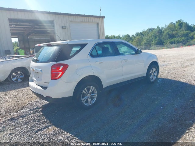Продаж на аукціоні авто 2016 Chevrolet Equinox Ls, vin: 1GNALBEK9GZ103609, номер лоту: 39752694