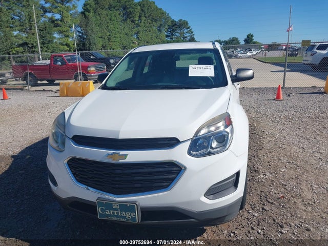 Продаж на аукціоні авто 2016 Chevrolet Equinox Ls, vin: 1GNALBEK9GZ103609, номер лоту: 39752694