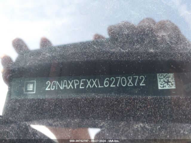2GNAXPEXXL6270872 Chevrolet Equinox Fwd Premier 2.0l Turbo