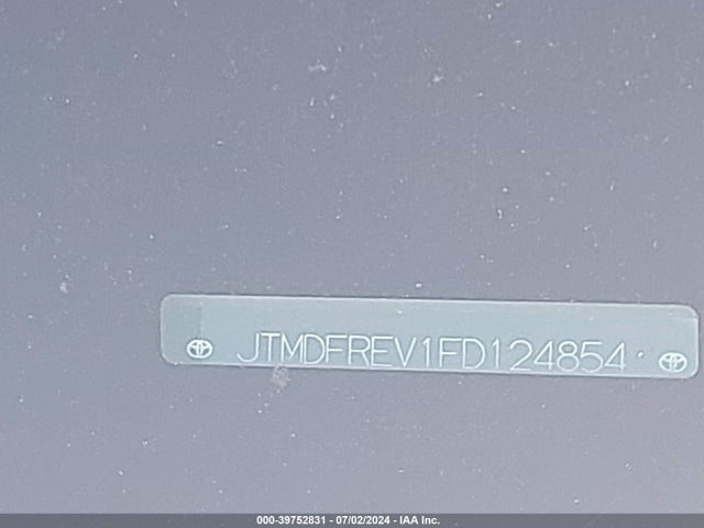 Toyota Rav4 Limited 2015 JTMDFREV1FD124854 Image 9