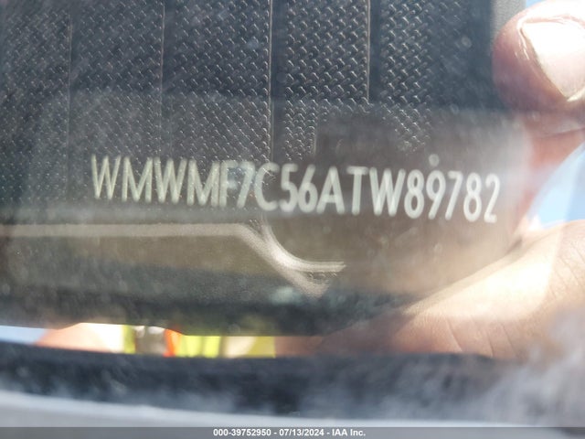 2010 MINI COOPER S WMWMF7C56ATW89782 Photo 8