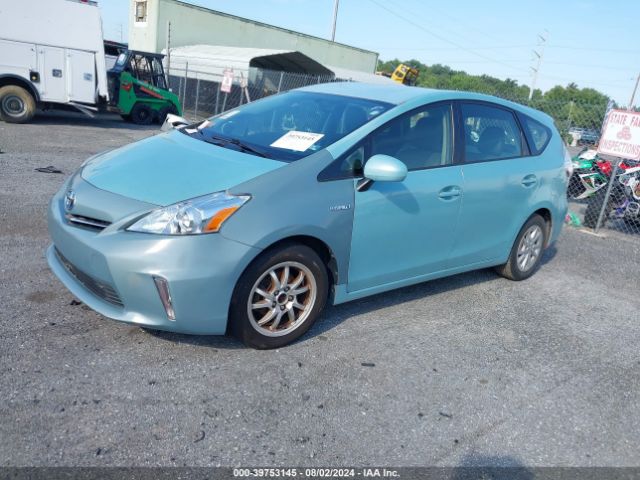 JTDZN3EU6EJ015321 Toyota Prius V Three