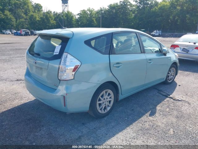 JTDZN3EU6EJ015321 Toyota Prius V Three