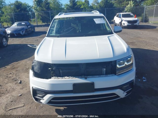 1V2XR2CA6KC607783 Volkswagen Atlas 3.6l V6 Se W/technology R-line