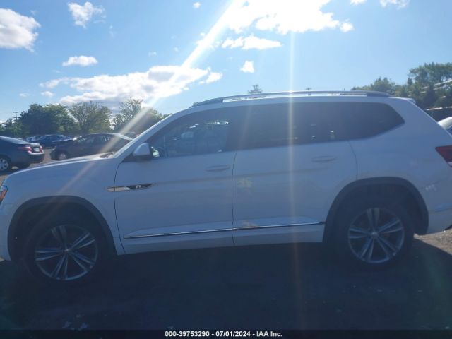 1V2XR2CA6KC607783 Volkswagen Atlas 3.6l V6 Se W/technology R-line