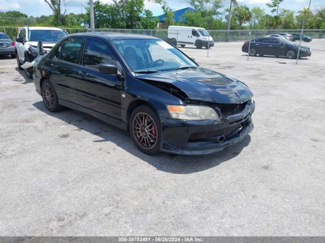 2006 MITSUBISHI LANCER EVOLUTION JA3AH86C86U065644