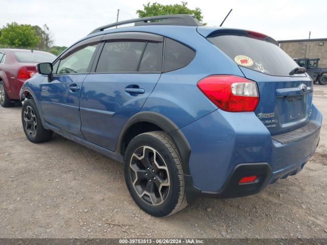 JF2GPASC2F8255851 Subaru Xv Crosstrek 2.0i Limited