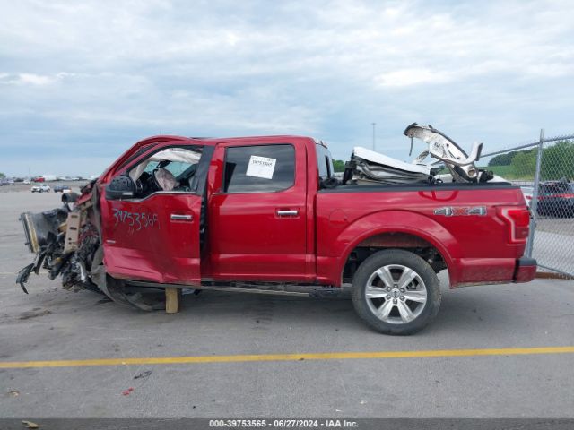 1FTEW1EG0FFB23500 Ford F-150 Platinum
