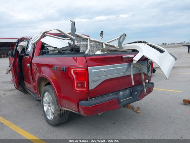 1FTEW1EG0FFB23500 Ford F-150 Platinum