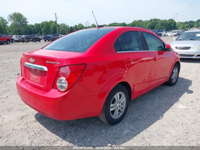Chevrolet Sonic Lt Auto 2015 1G1JC5SH6F4178100 Image 4
