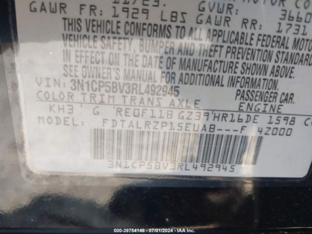 2024 NISSAN KICKS 3N1CP5BV3RL492945 Photo 8