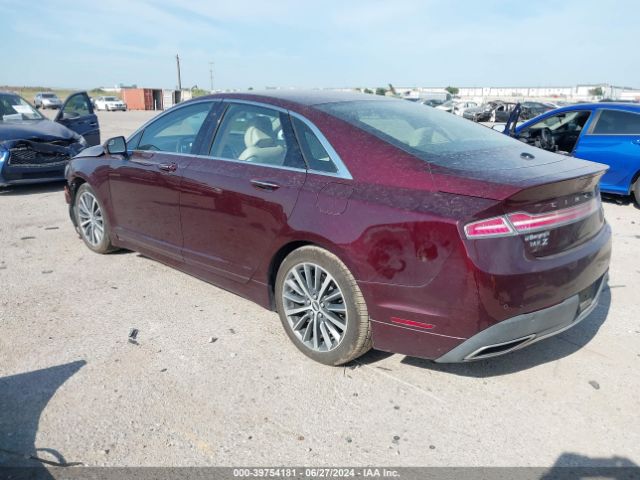 3LN6L5KU2HR649367 Lincoln Mkz Hybrid Premiere