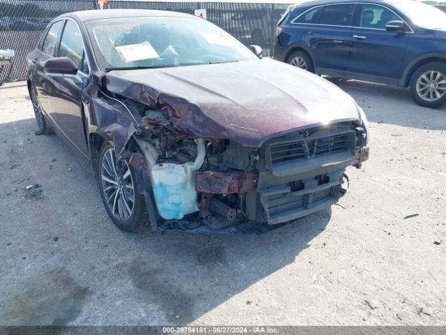 3LN6L5KU2HR649367 Lincoln Mkz Hybrid Premiere