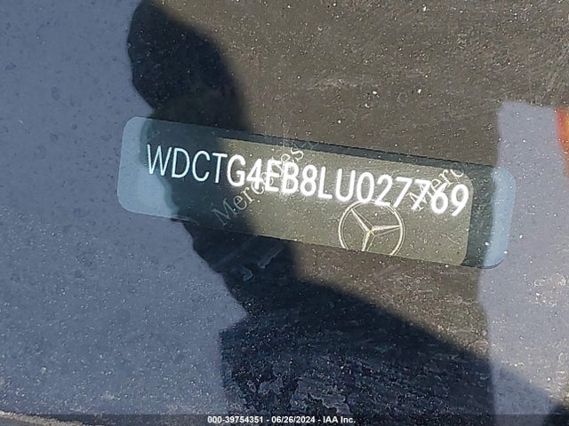WDCTG4EB8LU027769 Mercedes-Benz GLA 250
