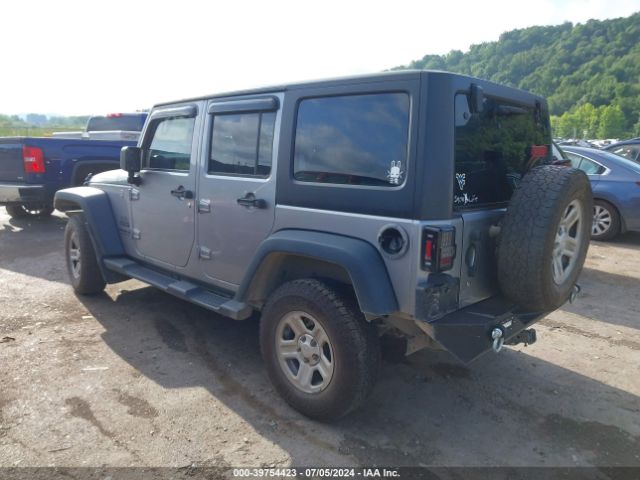 1C4BJWKG3GL307187 Jeep Wrangler Unlimited Sport Rhd