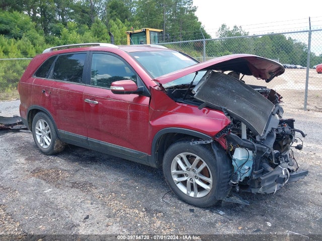 KIA SORENTO LX 2014 5XYKT3A69EG433189 Image 1