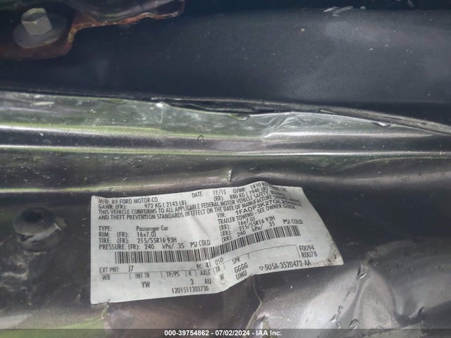 Ford FOCUS SE 2016 1FADP3K27GL250802 Image 9