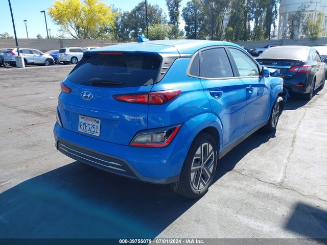 KM8K33AG0NU139537 Hyundai Kona Electric Sel