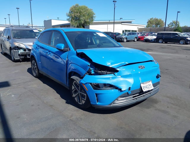 KM8K33AG0NU139537 Hyundai Kona Electric Sel