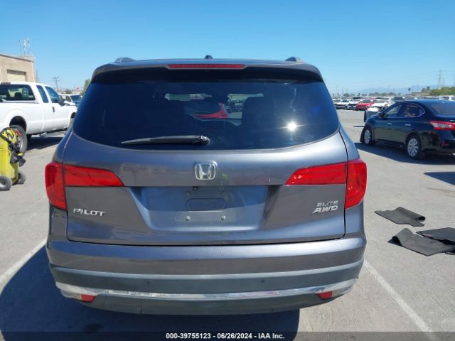 5FNYF6H08HB001788 Honda Pilot Elite