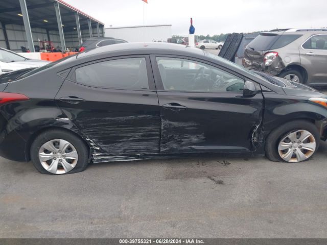 KMHDH4AE9GU641139 Hyundai ELANTRA SE