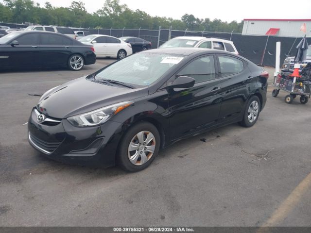 KMHDH4AE9GU641139 Hyundai ELANTRA SE