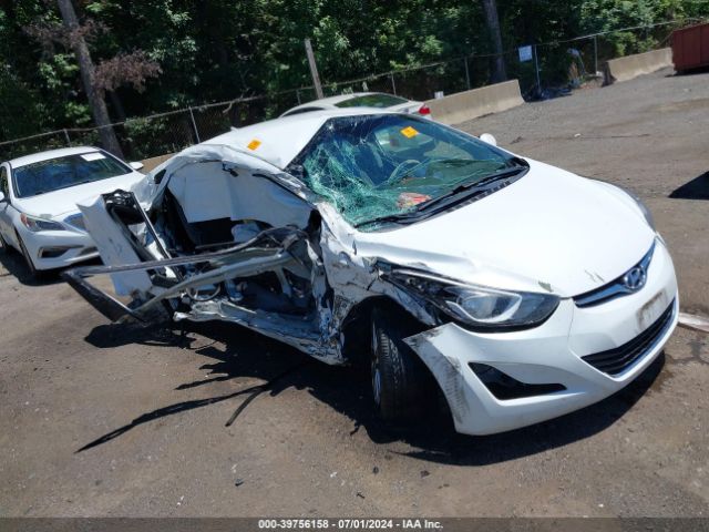 5NPDH4AE1GH789977 Hyundai ELANTRA SE