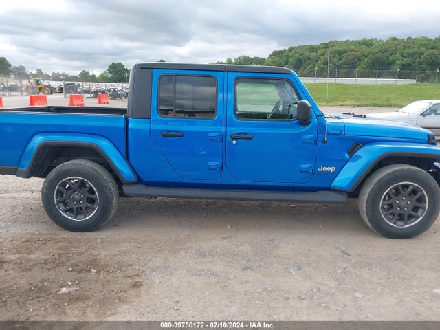 1C6HJTFG4NL128597 Jeep Gladiator Overland 4x4