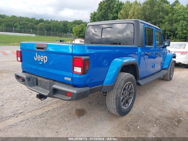 1C6HJTFG4NL128597 Jeep Gladiator Overland 4x4