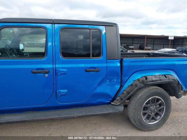1C6HJTFG4NL128597 Jeep Gladiator Overland 4x4