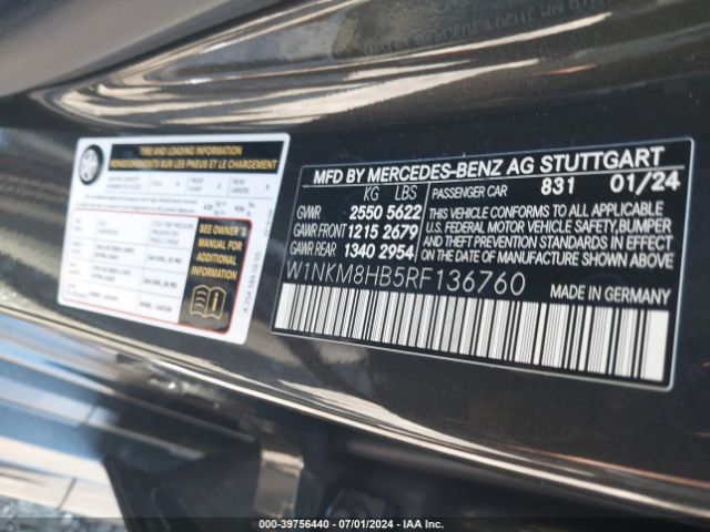 W1NKM8HB5RF136760 Mercedes-Benz Amg Glc 43 4matic