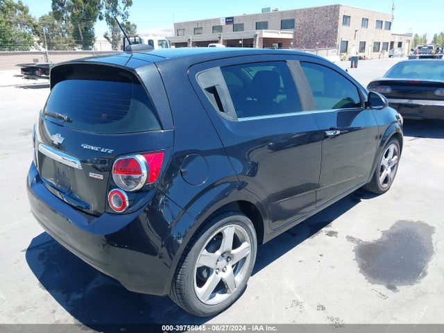 Chevrolet Sonic Ltz Auto 2015 1G1JE6SB8F4200724 Image 4