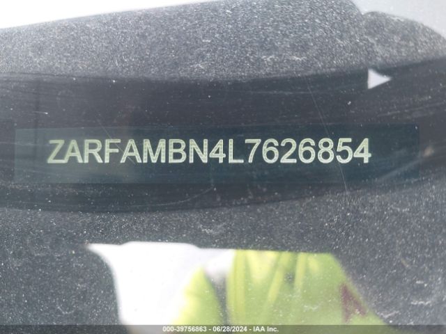 ZARFAMBN4L7626854 Alfa Romeo Giulia Ti Rwd