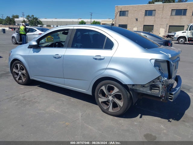 Chevrolet Sonic Premier Auto 2017 1G1JF5SB2H4126128 Image 3
