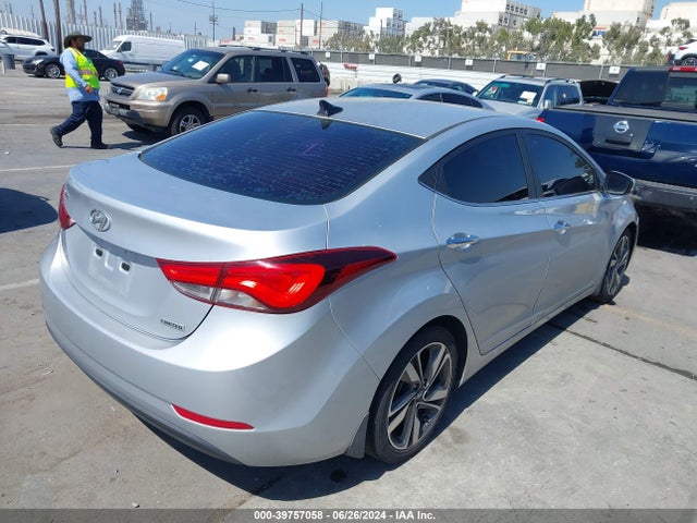 Hyundai Elantra Limited 2014 5NPDH4AEXEH476195 Image 4