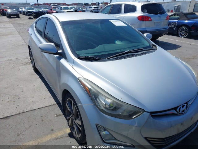 Hyundai Elantra Limited 2014 5NPDH4AEXEH476195 Image 6