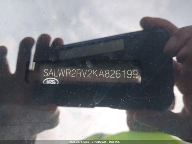 SALWR2RV2KA826199 Land Rover Range Rover Sport Hse