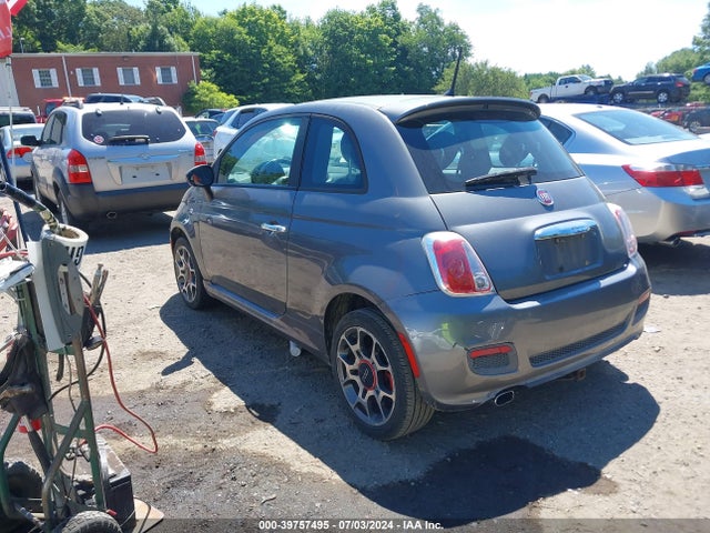 2012 FIAT 500 3C3CFFBRXCT207694 Photo 2