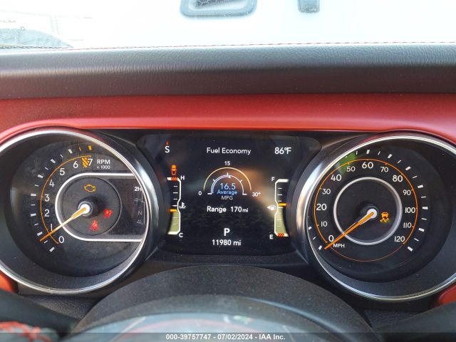 1C6JJTBG8PL527782 Jeep Gladiator Rubicon 4x4