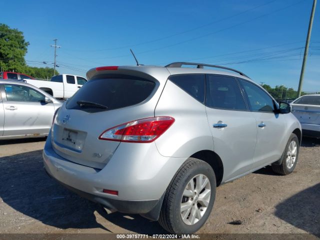 JN8AZ1MU6EW416687 Nissan MURANO SV