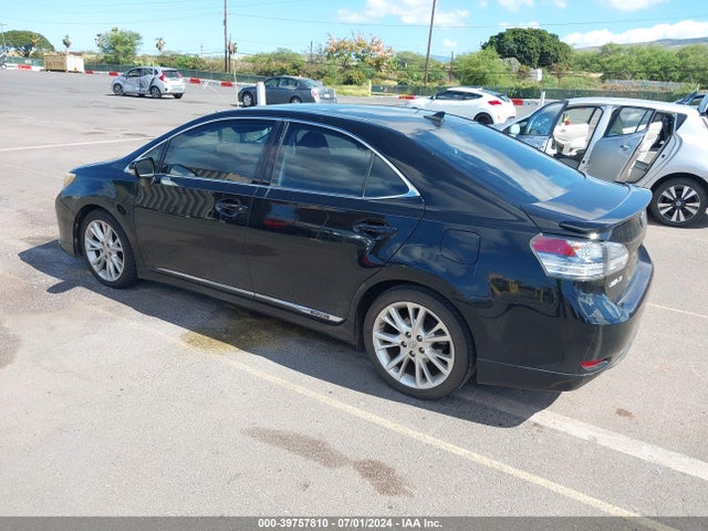 Aukcja sprzedaży 2010 Lexus Hs 250h Premium, vin: JTHBB1BA8A2001674, numer aukcji: 39757810