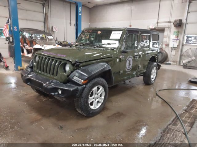 1C4HJXKN8MW705519 Jeep Wrangler Unlimited Sport Rhd 4x4