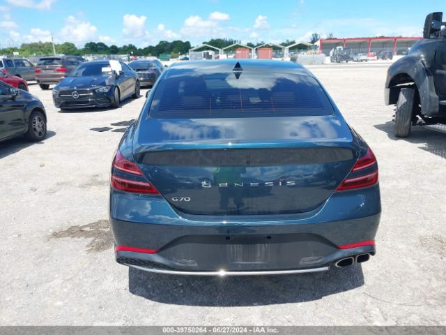 KMTG34TA6NU103149 Genesis G70 2.0t Rwd