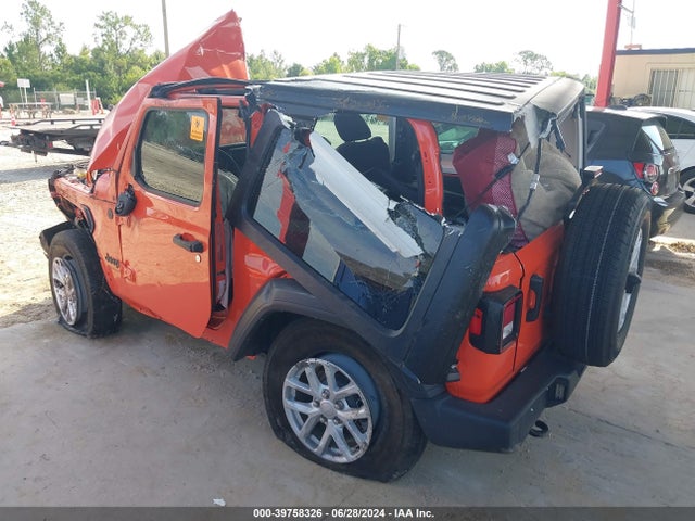 1C4HJXAGXPW656900 Jeep Wrangler 2-door Sport S 4x4