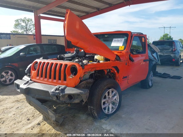 1C4HJXAGXPW656900 Jeep Wrangler 2-door Sport S 4x4