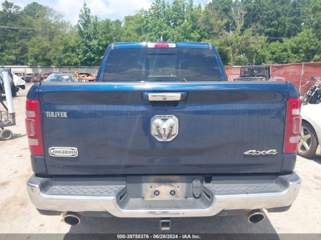 1C6SRFKT0KN871499 RAM 1500 Longhorn  4x4 5'7 Box